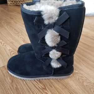 Uggs.  Black tall